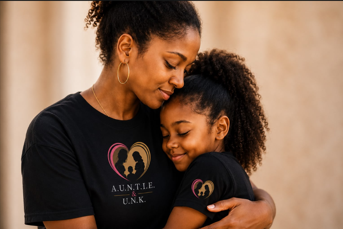 Foster youth embraced by a caring mentor